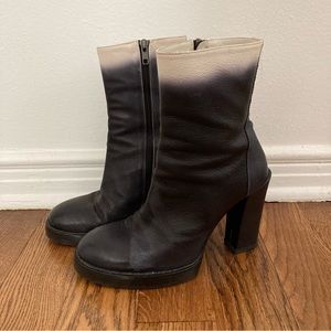 Ann Demeulemeester Ombré Boots size 38